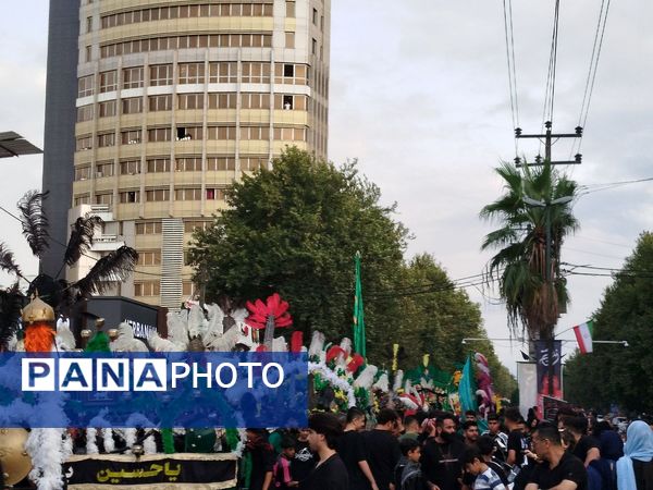 آیین علم‌گردانی ماه محرم در آمل
