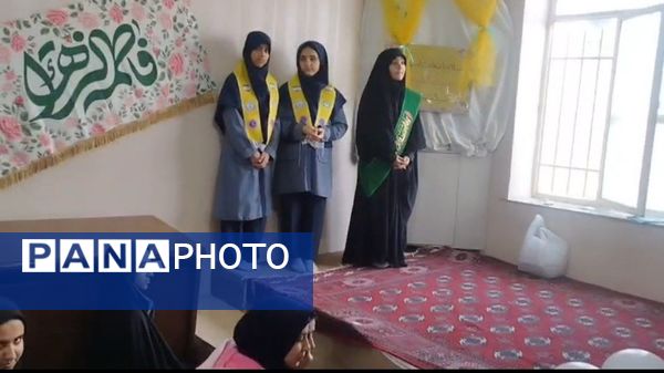  تقدیر از فعالین حجاب و عفاف در دبیرستان شاهد تکتم