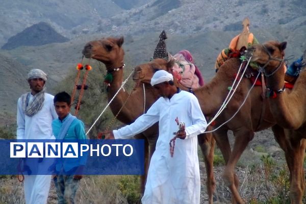 بازسازی واقعه عظیم «غدیر خم» در شهرستان بشاگرد 