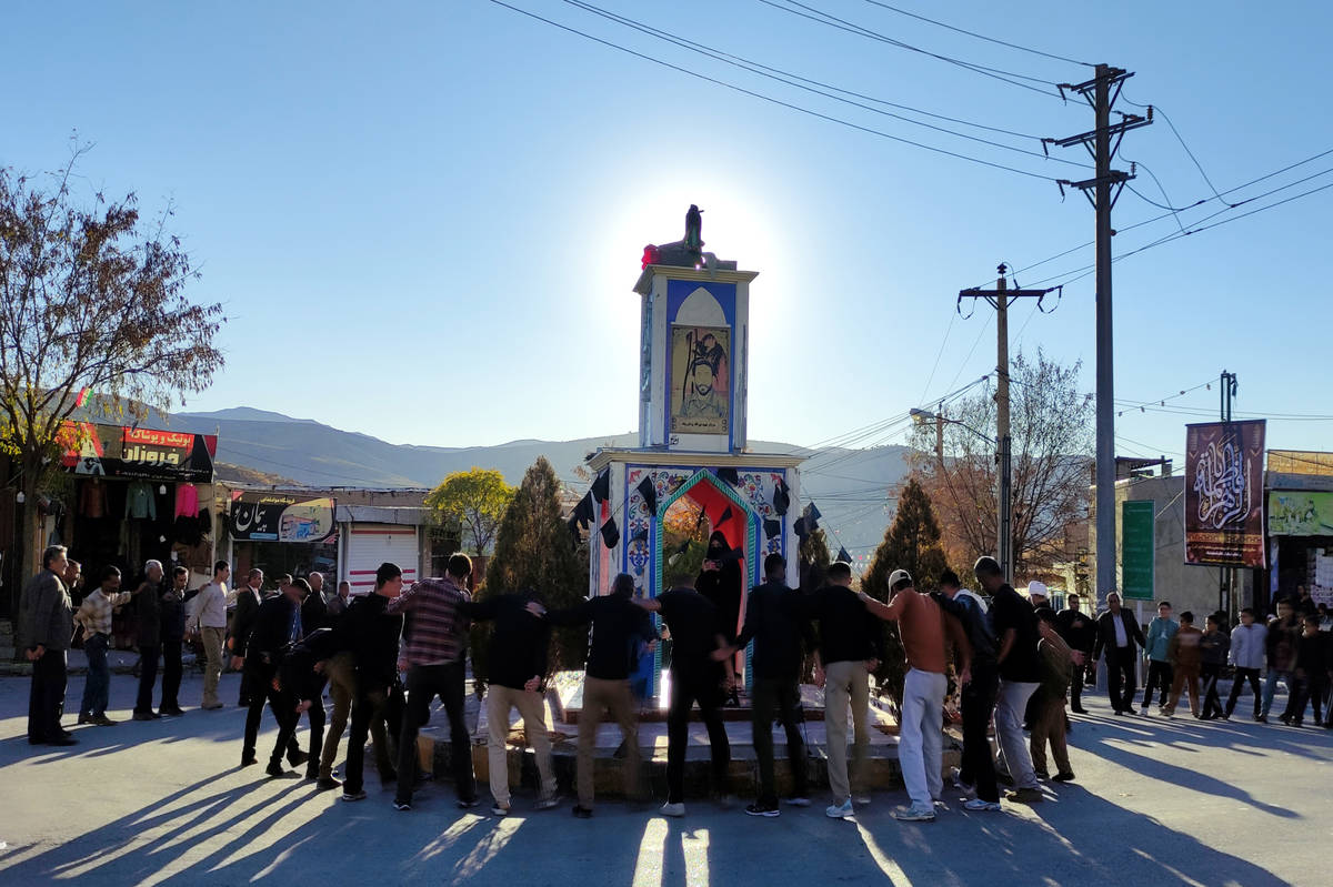 برگزاری اجتماع باشکوه فاطمیون در میدان شهید یزدان‌پناه مارگون 
