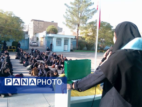 بزرگداشت روز حافظ در دبیرستان فاطمیه