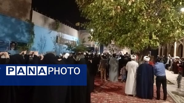 یادواره شهدای طلاب و روحانیت در حوزه علمیه آیت الله حکیم شهرستان شیروان
