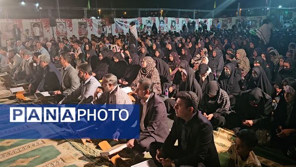 اولین گرامیداشت شهدای دانش‌‌آموز در شمیل بندرعباس