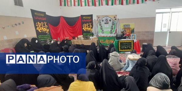 مراسم یادواره شهید نجفیان در آموزشگاه مرحوم پاکدل خلیل‌آباد 