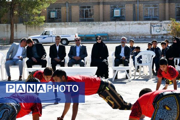 طرح ملی «پهلوان سعید» در مدرسه پسرانه شهید واحدی‌ مه‌ولات