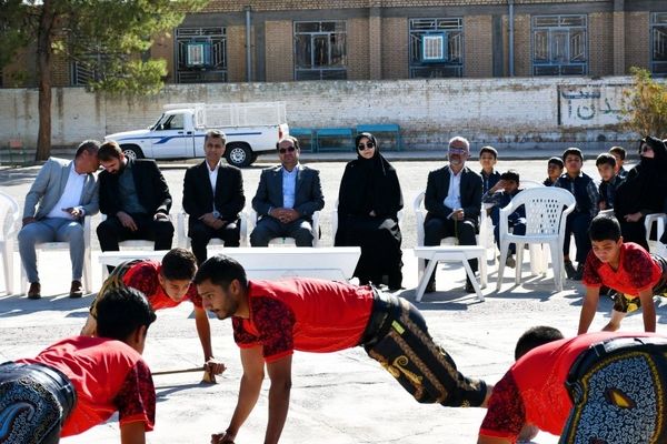 طرح ملی «پهلوان سعید» در مدرسه پسرانه شهید واحدی‌ مه‌ولات