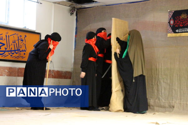 برگزاری تئاتر «یاس پژمرده» در دبیرستان سردار شهید قاسم سلیمانی