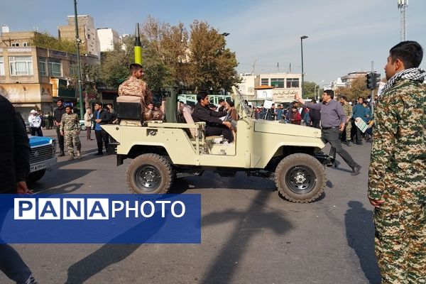 راهپیمایی 13آبان در میدان بسیج مشهد