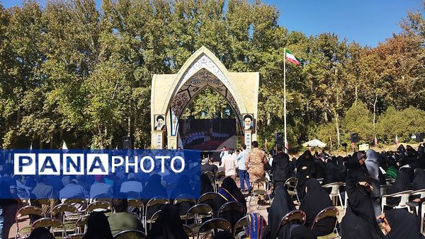 آیین افتتاحیه یادمان شهید دانش آموز اردوگاه باغرود نیشابور