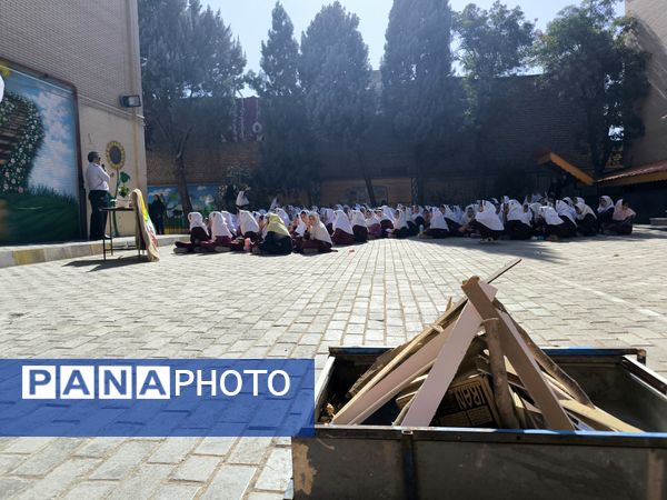 بزرگداشت روز آتش نشانی در دبستان شطیطه۲