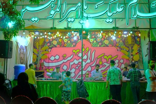 برپایی موکب عید قربان تا غدیر در مرداویج