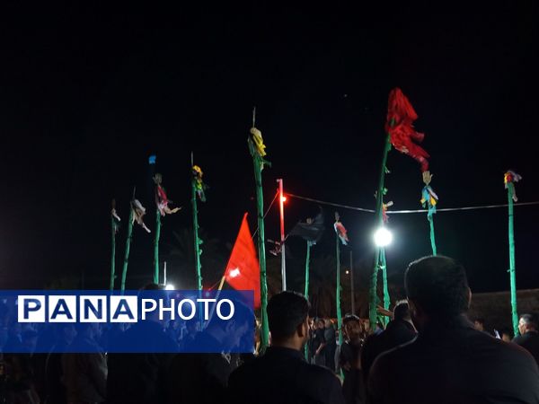 اجتماع بزرگ تاسوعای حسینی در بخش احمدی