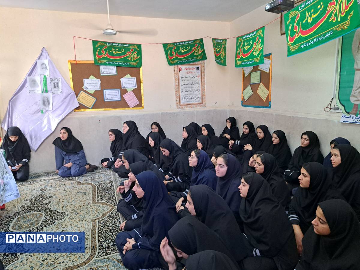 مراسم یادواره کودکان شهدای جنگ دوازده روزه