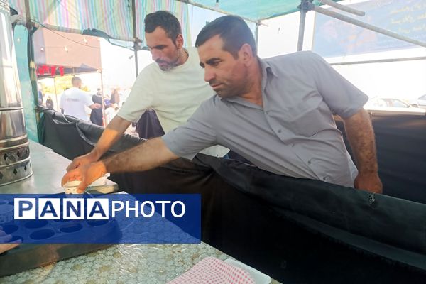 فعالیت موکب طریق الحسین در اسلام آباد غرب 