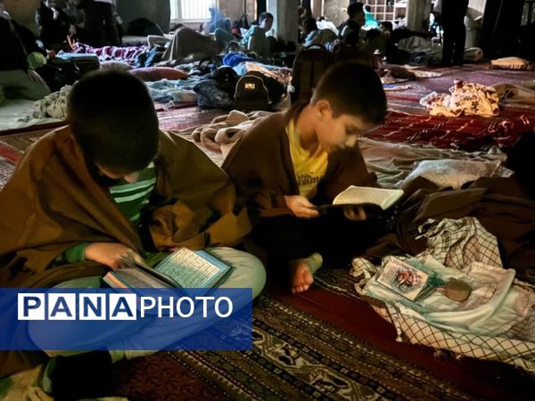 حضور معاون پرورشی و تربیت‌بدنی منطقه ۱۲ در محافل اعتکاف دانش‌آموزی 