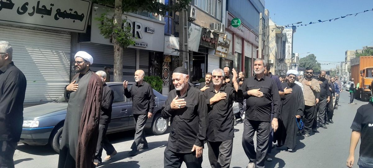 برگزاری عزاداری ایام رحلت پیامبر اکرم (ص)، شهادت امام حسن مجتبی(ع) و امام رضا (ع) درمشکین دشت کرج 