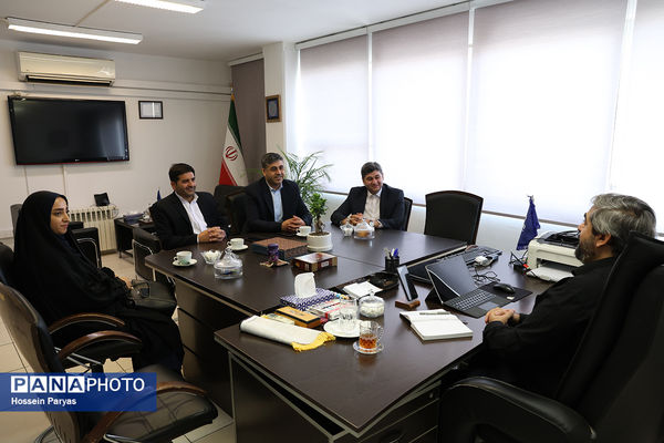 دیدار مسئولان سازمان دانش‌آموزی و خبرگزاری پانای آذربایجان شرقی با مدیرعامل خبرگزاری پانا