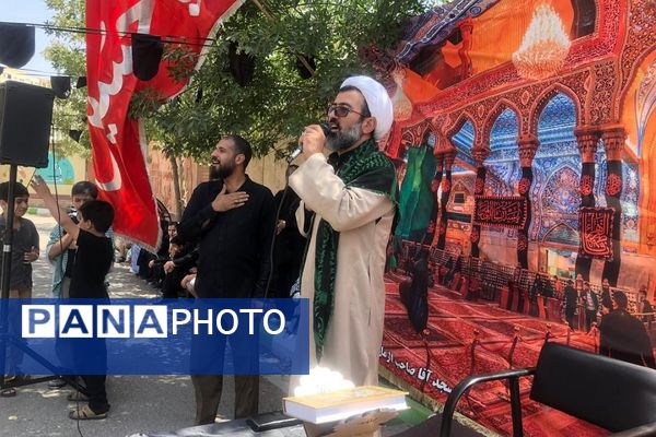 برگزاری مراسم عزاداری دهه آخر ماه صفر به همت هیئت دانش آموزی مدرسه رودکی