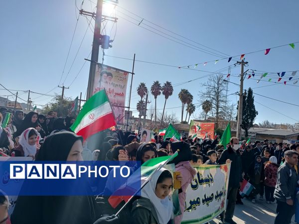 راهپیمائی یوم الله ۲۲بهمن در شهرستان آبدانان