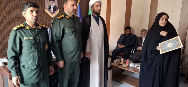 تجلیل سپاه پاسداران از خبرنگاران شهرستان پلدختر 