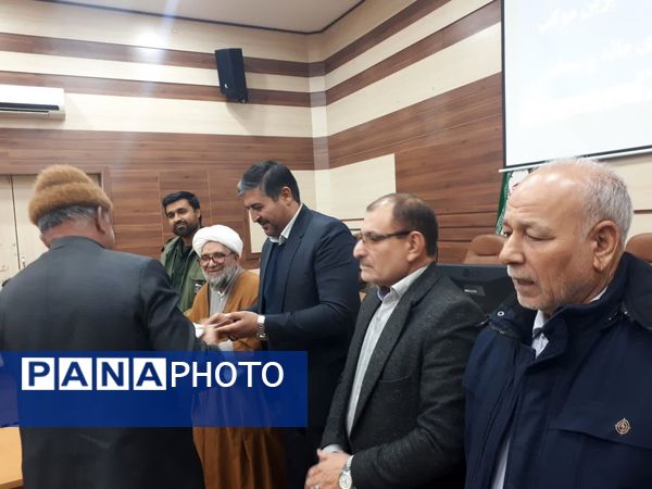 تجلیل و قدردانی از خیرین و خادمین موکب قمر بنی هاشم آشخانه 