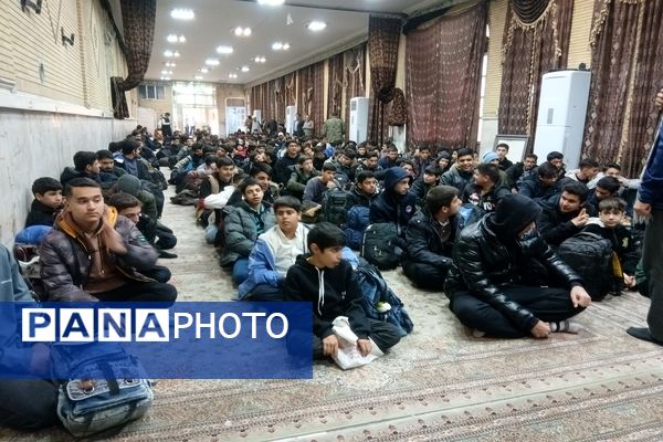 جلوه‌های دیدنی اردوی راهیان نور دانش‌آموزی پسران استان قم