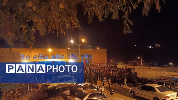 مراسم عزاداری شب تاسوعای حسینی در شهرستان مارگون 