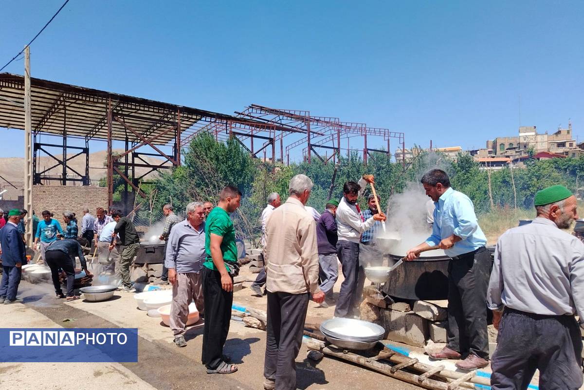 اطعام بزرگ عید غدیردر شهر بارنیشابور