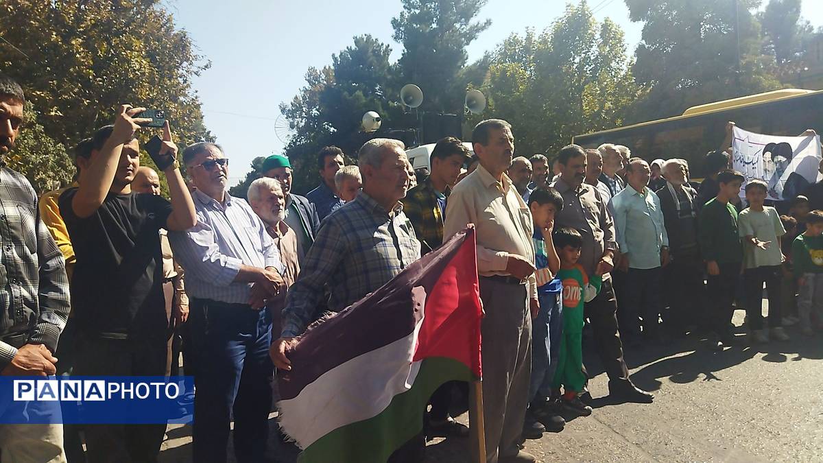 راهپیمایی بشارت نصر در نیشابور 