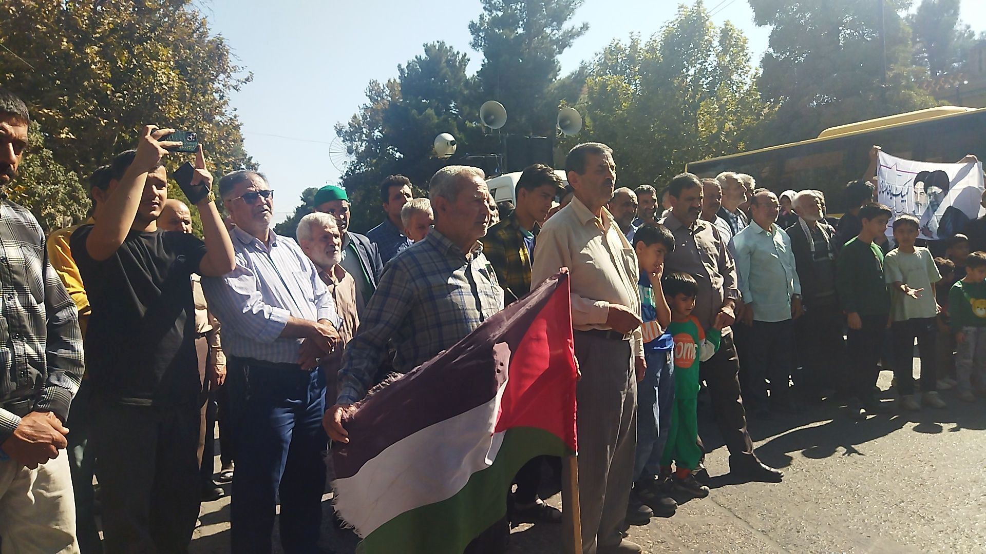 راهپیمایی بشارت نصر در نیشابور 
