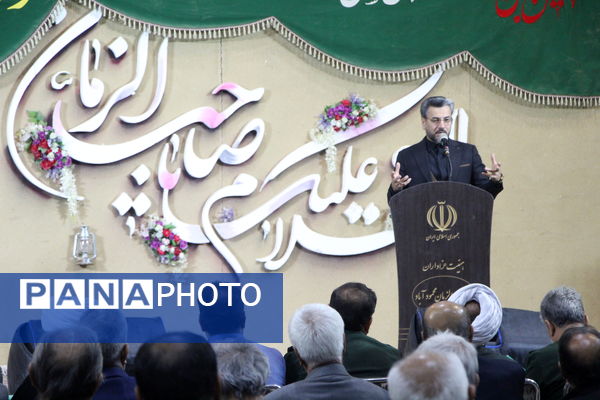 تجلیل از پیر غلامان حسینی در آیین نخل عاشقی ۲