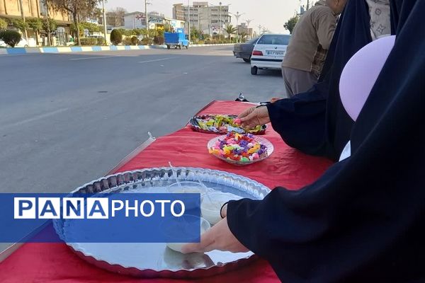 برپایی موکب به‌مناسبت نیمه شعبان در بهنمیر 