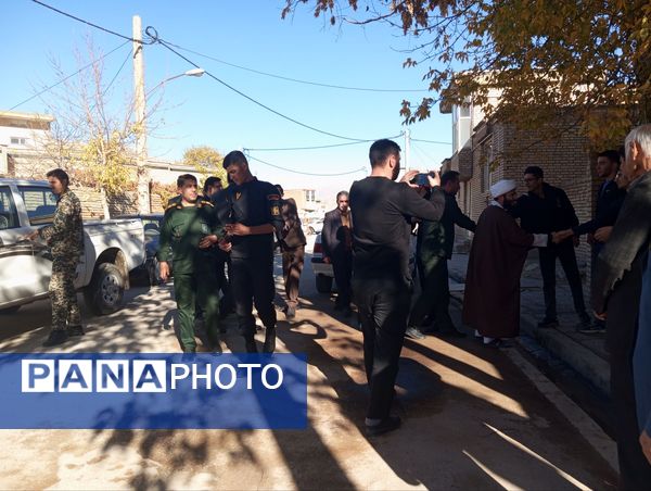 گرامیداشت ایام فاطمیه در گلزار شهدای ششبهره 