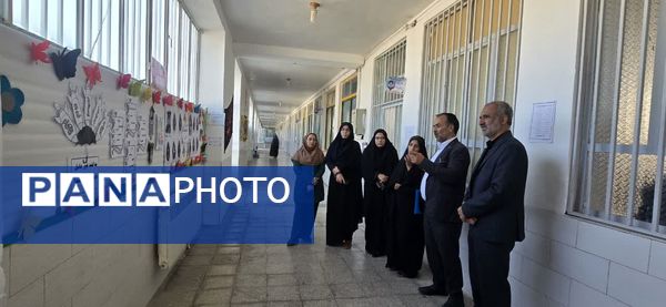  بازدید سرگروه پرورشی استان یزد در مدارس شهرستان بافق