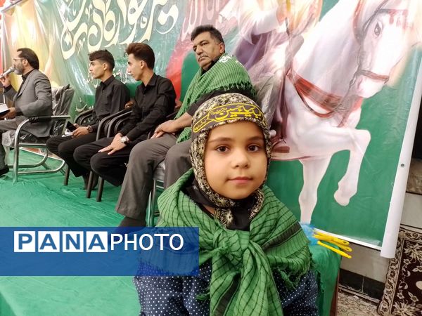 برگزاری مراسم شیرخوارگان حسینی در خلیل آباد