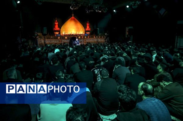 مراسم پرفیض سومین شب احیای لیالی‌القدر در آستان مقدس امام زاده طاهر کرج