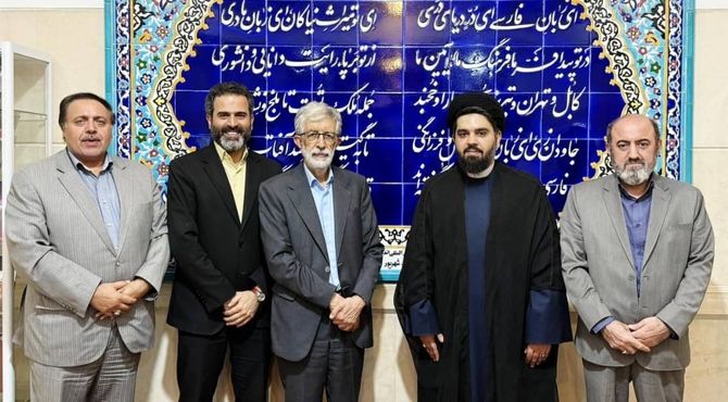 رایزن فرهنگی جدید ایران در لبنان با رئیس بنیاد سعدی دیدار کرد