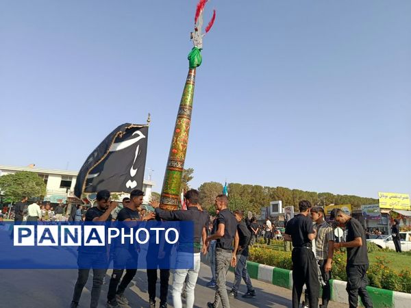 مراسم دسته بنی اسد در کاشمر