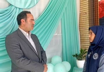 زنگ صلح‌‌ و دوستی در دبیرستان دخترانه شاهد شهید شیرودی ناحیه دو 