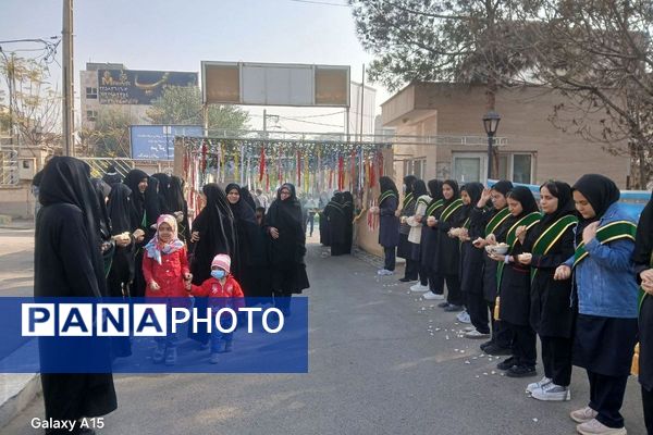 تجلی عطر حرم اباعبدالله الحسین در شهر قیامدشت