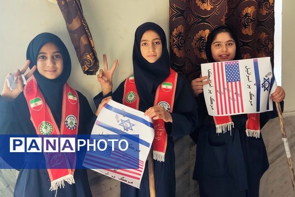 صدای آزادی در دبیرستان سمیه پیچید