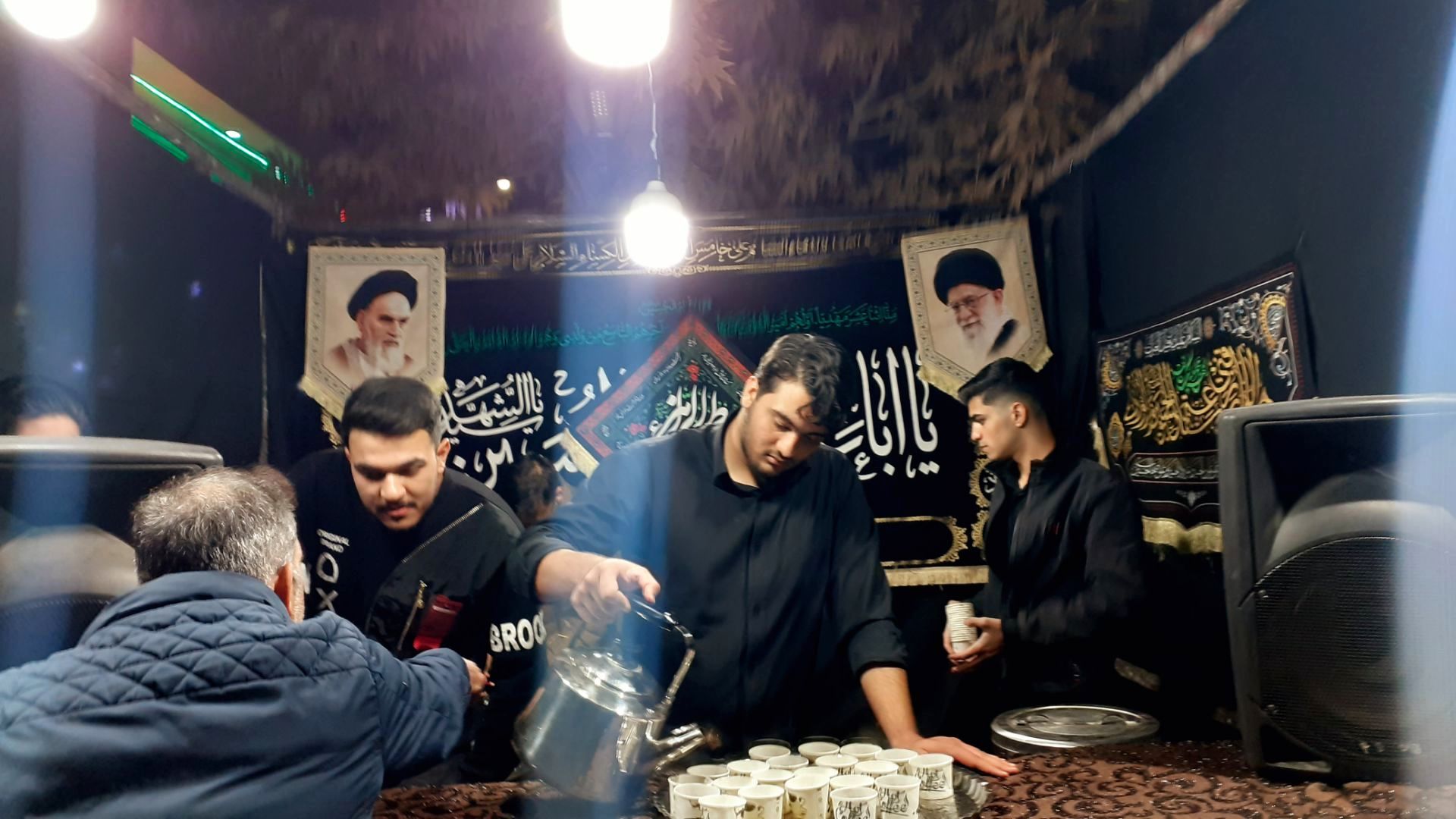 موکب فاطمی در مسجد امام سجاد ع خلیل آباد برپاشد 