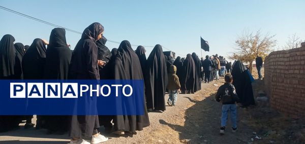عزاداری فاطمی با حضور شهید گمنام در روستای ورجان قم