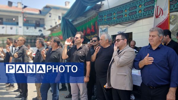 مراسم سوگواری امام حسین(ع) توسط کارکنان صنعت نفت محمودآباد