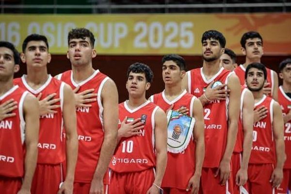 دومین پیروزی پسران زیر ۱۶ سال بسکتبال ایران در کاپ آسیا مغولستان