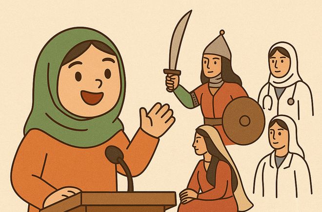 رد پای زنان در دل حماسه