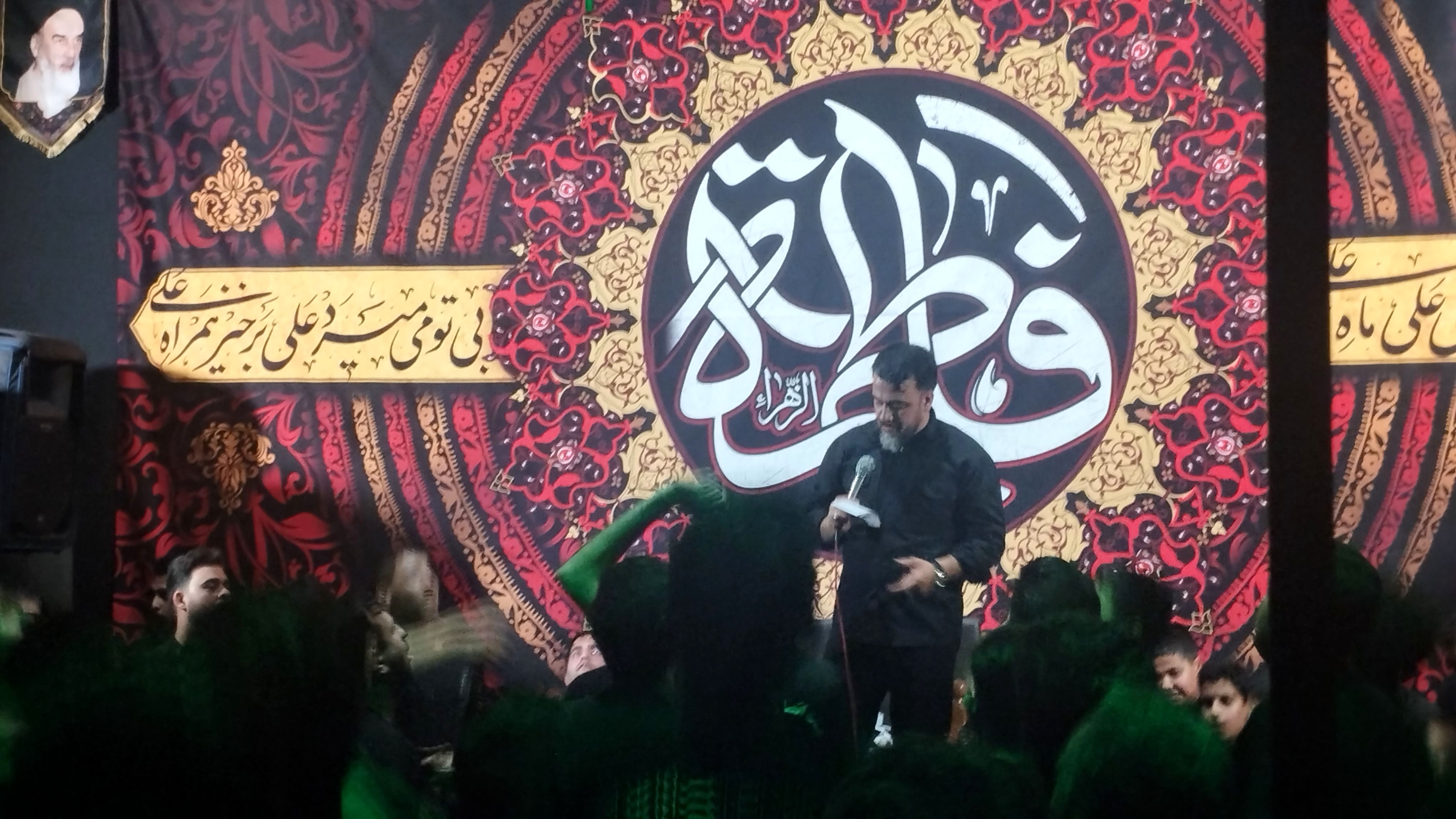 مراسم عزاداری شام شهادت حضرت فاطمه زهرا (س) در خلیل آباد