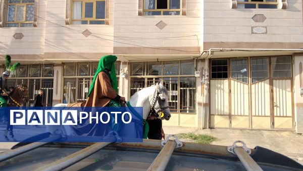 علم‌ گردانی آیین‌ هر ساله‌ شهر وردنجان
