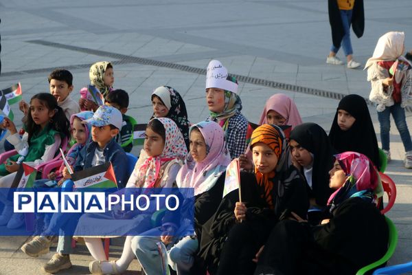 از مشهد تا قدس،اجتماع سراسری فریاد فلسطین در حمایت از ملت مظلوم فلسطین