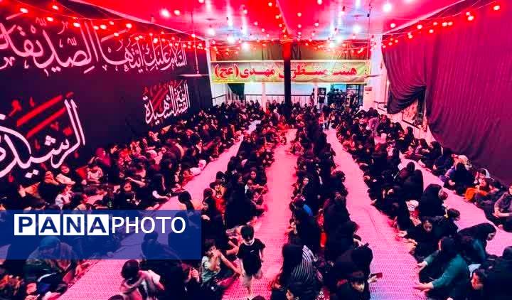 حضور پرشور عزاداران حسینی در بروجن